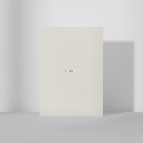 Útskrift・A6