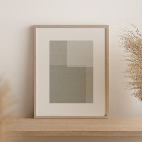 Linen Composition 01・Plakat