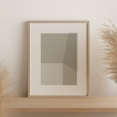 Linen Composition 02・Plakat
