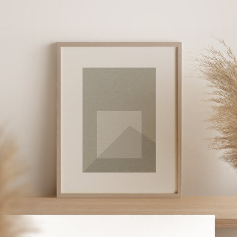Linen Composition 03・Plakat