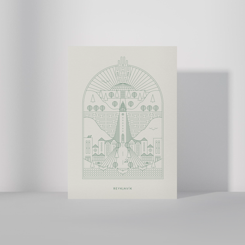 Reykjavíkurborg・Grænt・A6