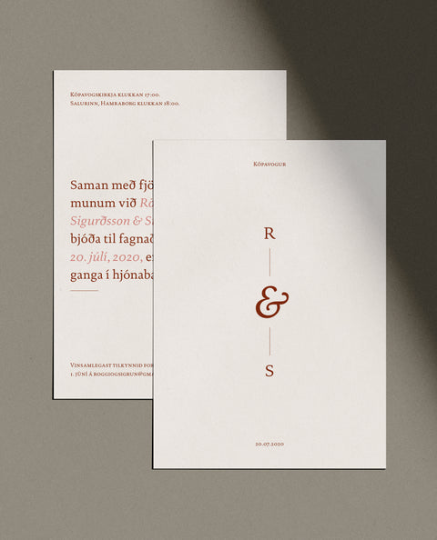 NÚMER 2 — BOÐSKORT
