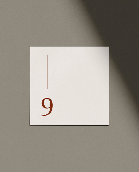 NÚMER 2 — BORÐAMERKINGAR