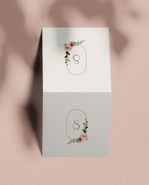 NÚMER 6 — BORÐAMERKINGAR
