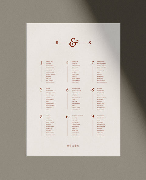 NÚMER 2 — BORÐASKIPAN