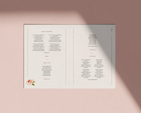 Sálmaskrá — Númer 1–3 — 8 síður